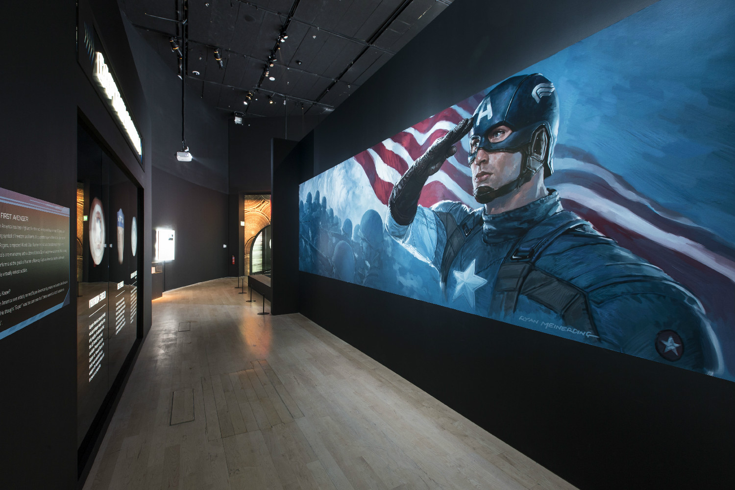Captain America - Marvel Exhibition at ArtScience Museum